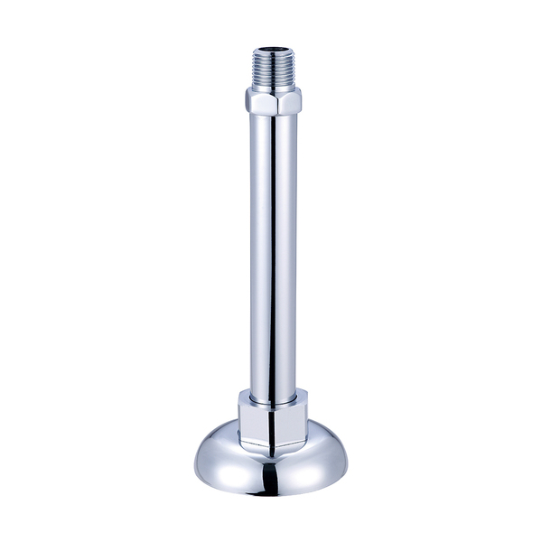 Central Brass Stand Pipe, NPT, Polished Chrome, Weight: 0.5 0342-3/8